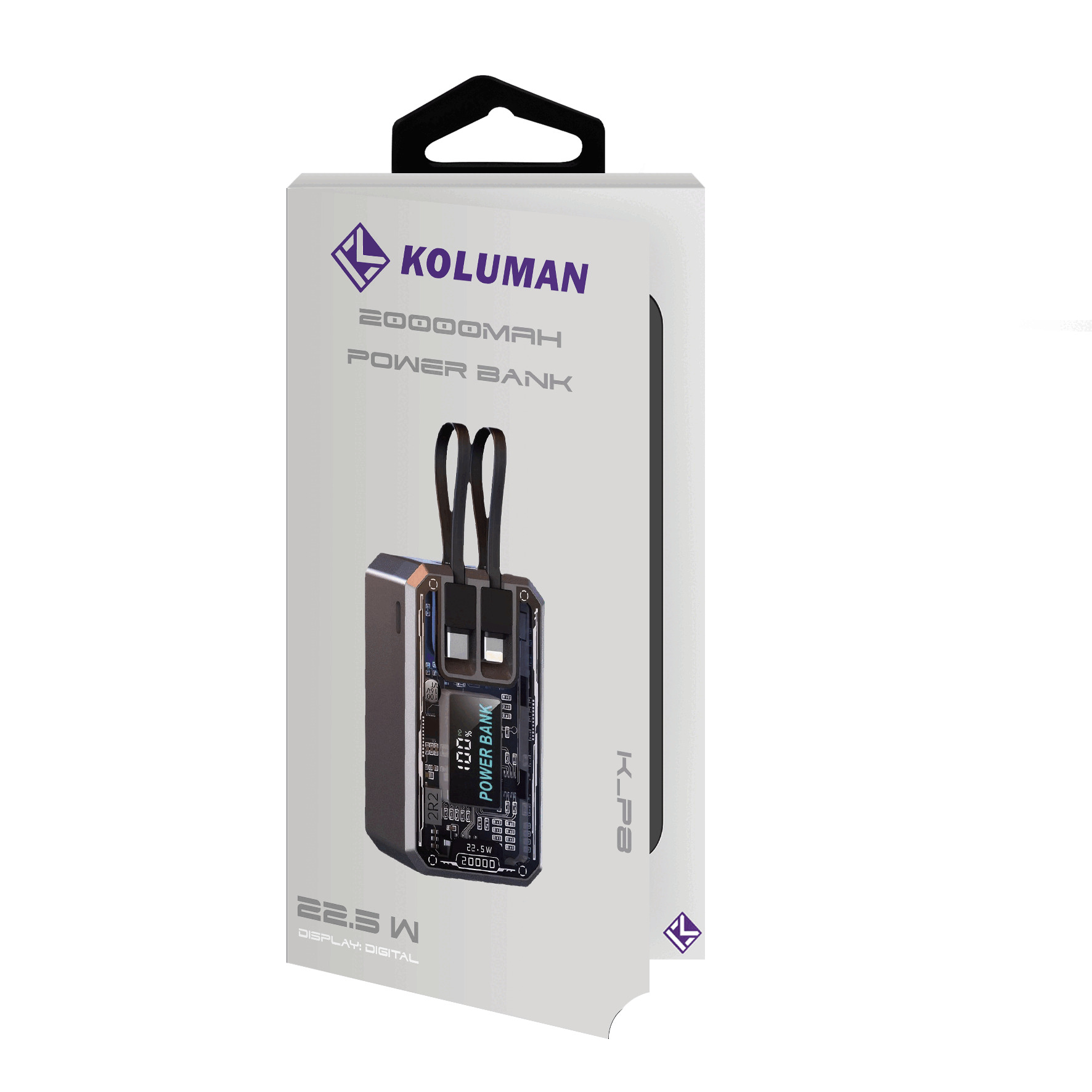 پاوربانک K- P5  20000 شرکت کلومن