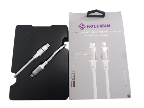 کابل تایپ سی به آیفون (Type-C TO Lightning) شرکت کلومن مدل KD-82