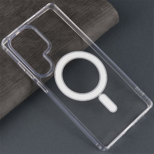 قاب شفاف ضد ضربه مگ سیف Clear Case Magnetic سامسونگ Galaxy S24 Ultra