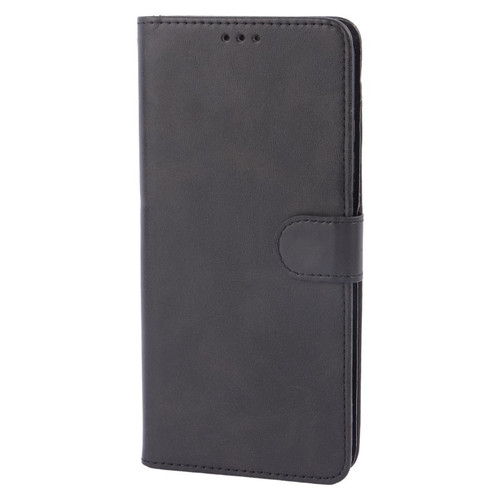 کیف کتابی کلاسوری چرمی مگنتی محافظ لنزدار Samsung Galaxy A20 / A30 - مشکی
