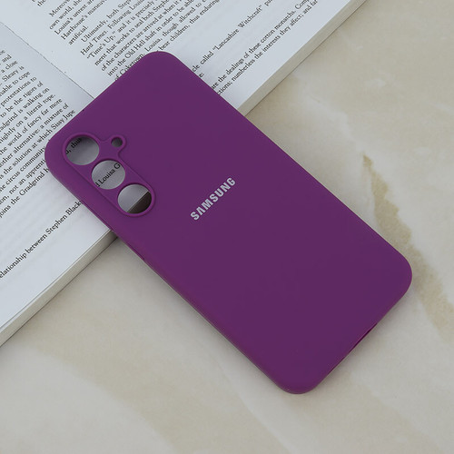 قاب سیلیکونی اصلی محافظ لنزدار Xiaomi Poco X3 / X3 NFC / X3 Pro - بنفش