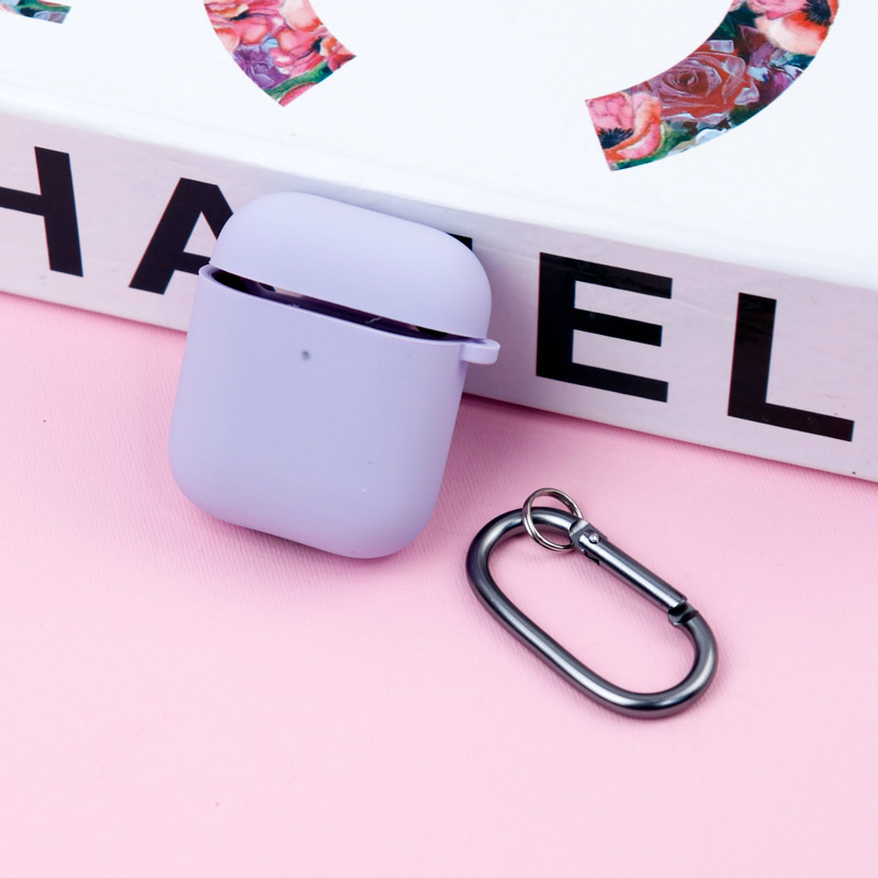 محافظ ایرپاد  AirPods 1/2 سیلیکونی - یاسی