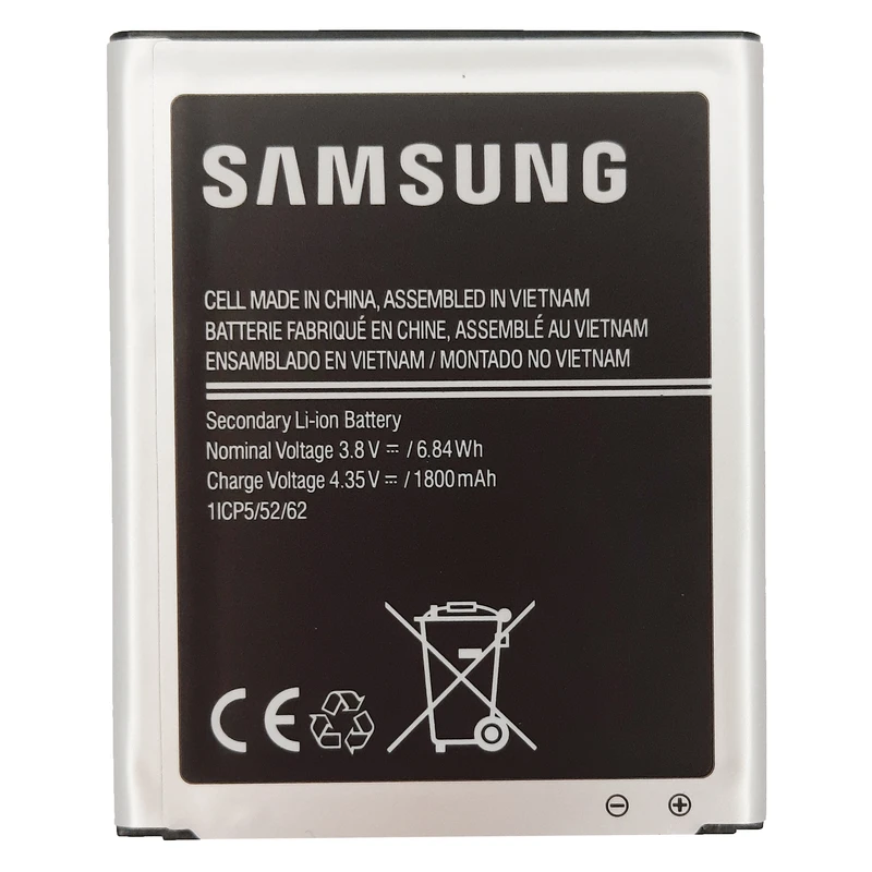 باتری موبایل مدل EB-BJ111ABE ظرفیت 1800 میلی آمپر ساعت مناسب برای گوشی موبایل سامسونگ Galaxy J1 Ace