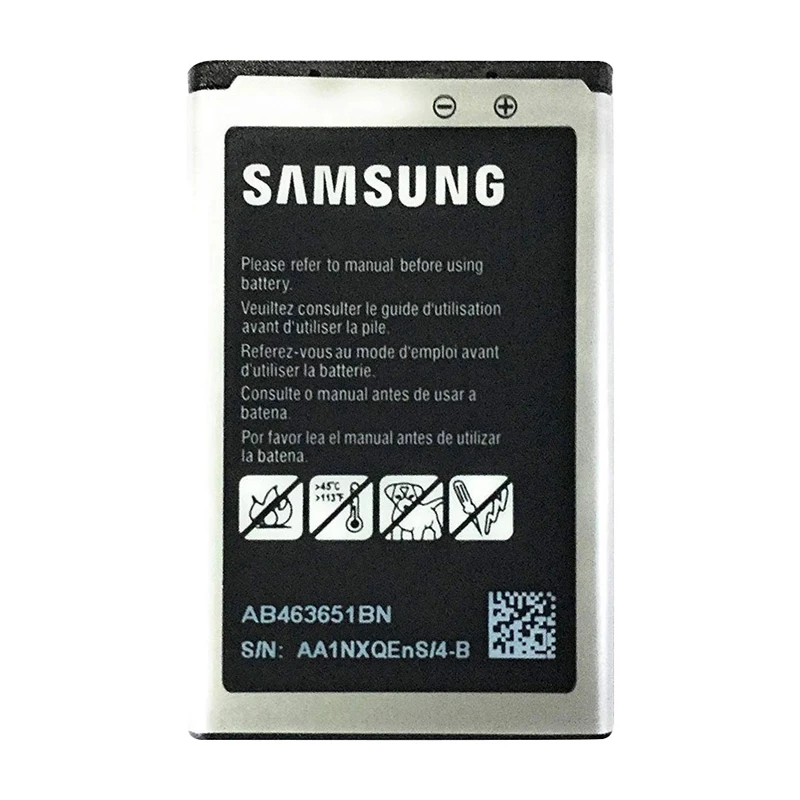 باتری موبایل مدل AB463651BN ظرفیت 1000 میلی آمپرساعت مناسب برای گوشی موبایل سامسونگ S3650 Corby
